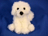 BICHON FLOPSIE BEAN FILLED 12" L (31CM)