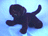 BLACK LAB FLOPPY LARGE 23" (58CM) 