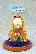 NEVER TRUST A SMILING CAT GARFIELD WATER